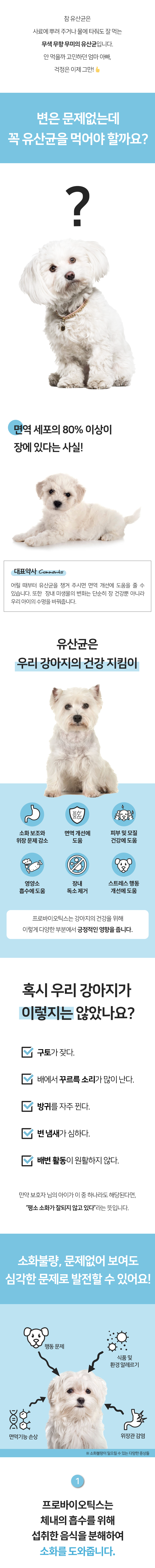 [창고대방출] 페피테일 독 참유산균 참견의묘미 2g*30p  7번째