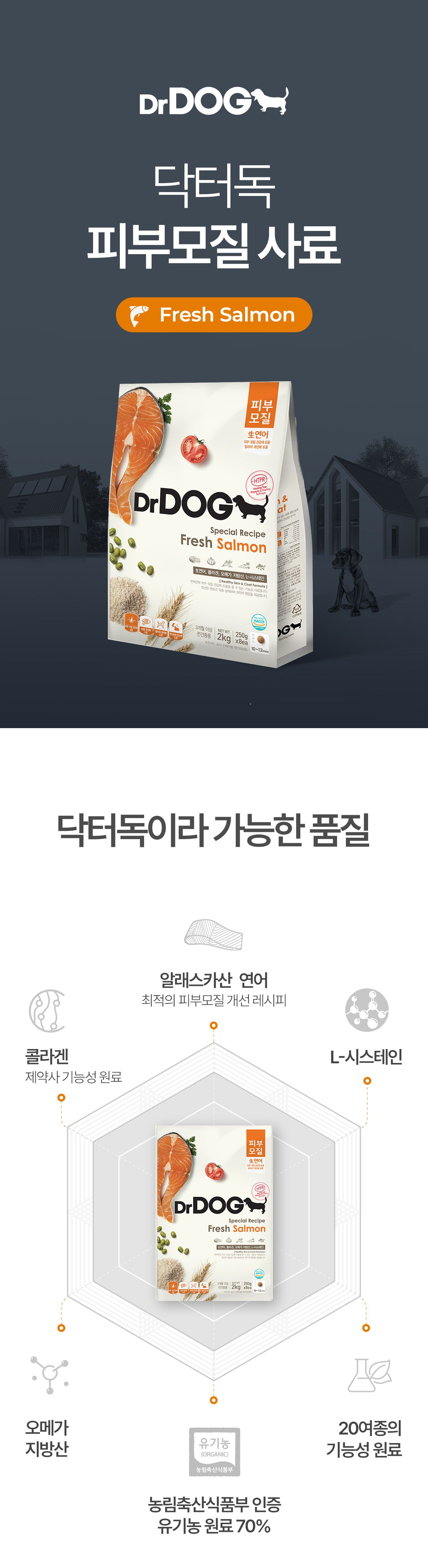 닥터독 피부모질 사료 2kg 6번째