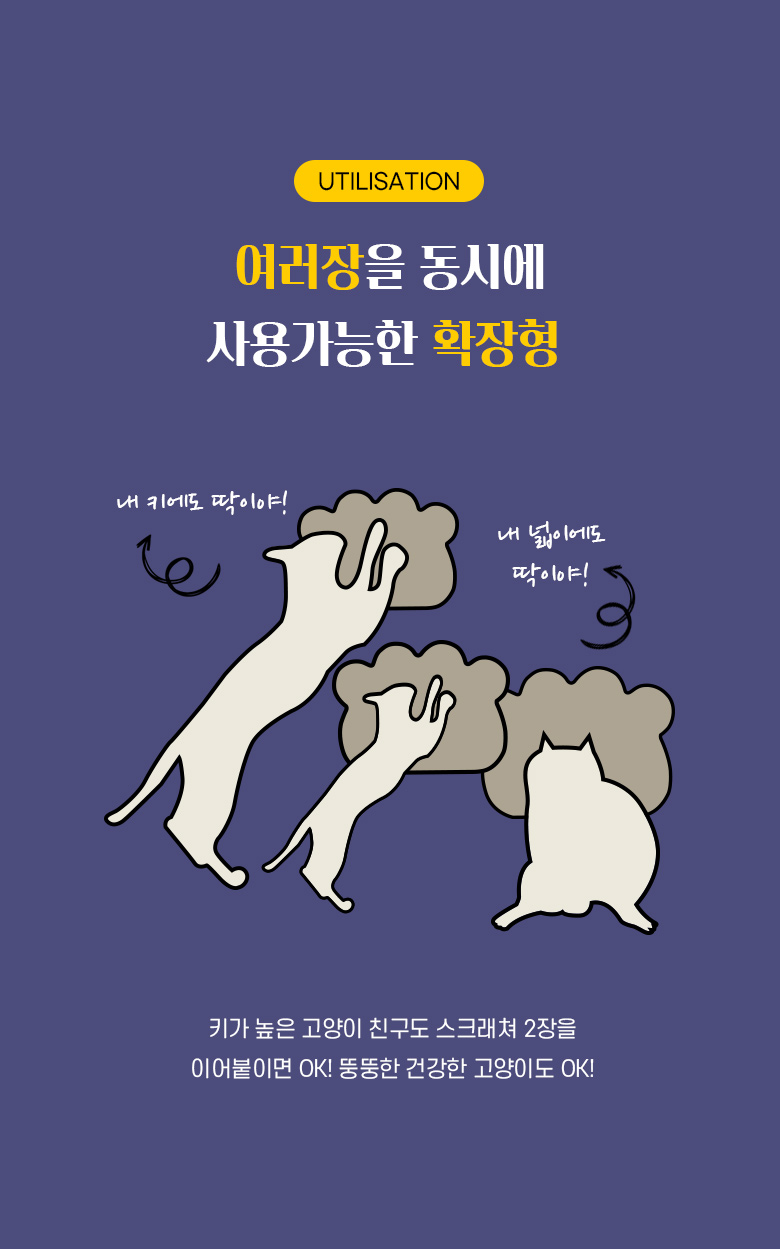 [무료배송] 모넬로 윈도우 캣타워 캣워커 고양이 스크래쳐 세트 GO2099 13번째