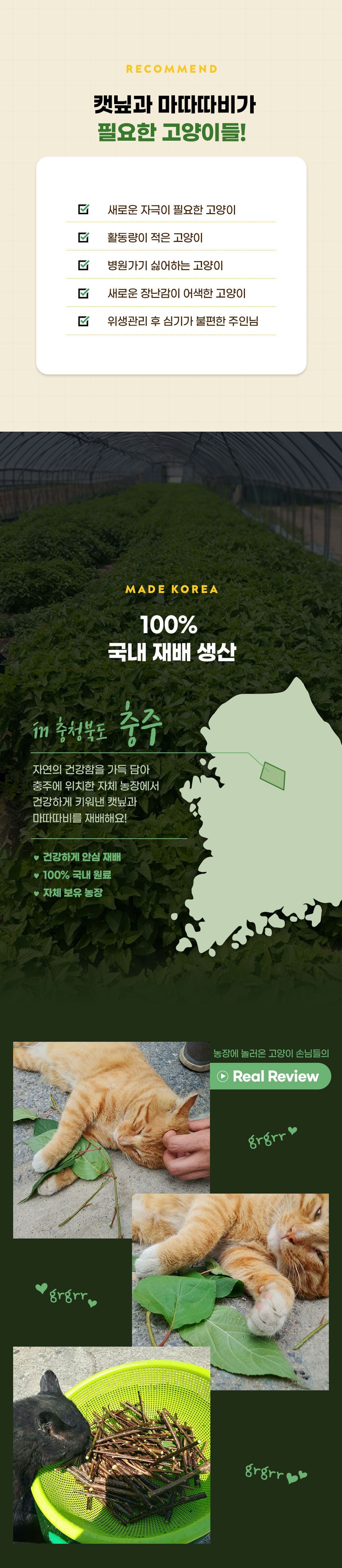[무료배송] 멍냥이랑 취향탐구3종세트 캣닢&마따따비 스프레이 9번째