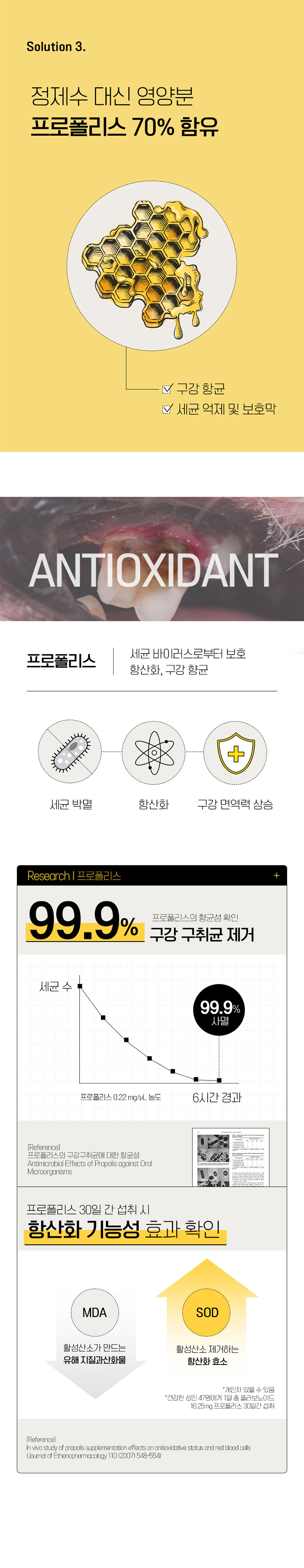 [NEW신상][무료배송] 베픈 프로폴리스 일체형 양치펜 닭고기맛 11번째