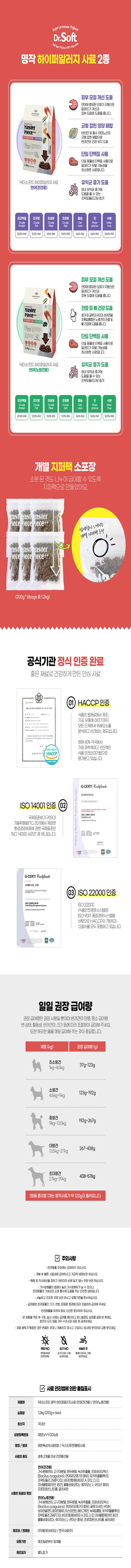  닥터소프트 독 사료 9종 [모음] 4번째