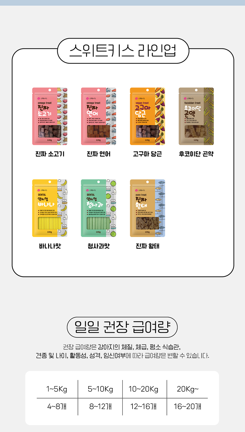 [무료배송] 애구애구 독 스위트키스 비건트릿 5종 29번째