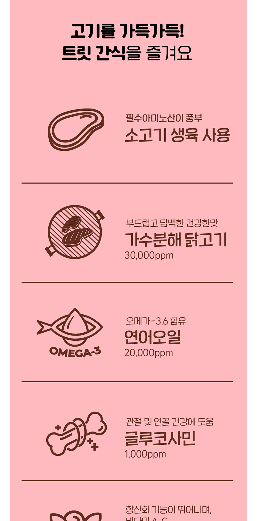 [무료배송] 애구애구 독 스위트키스 비건트릿 5종 49번째