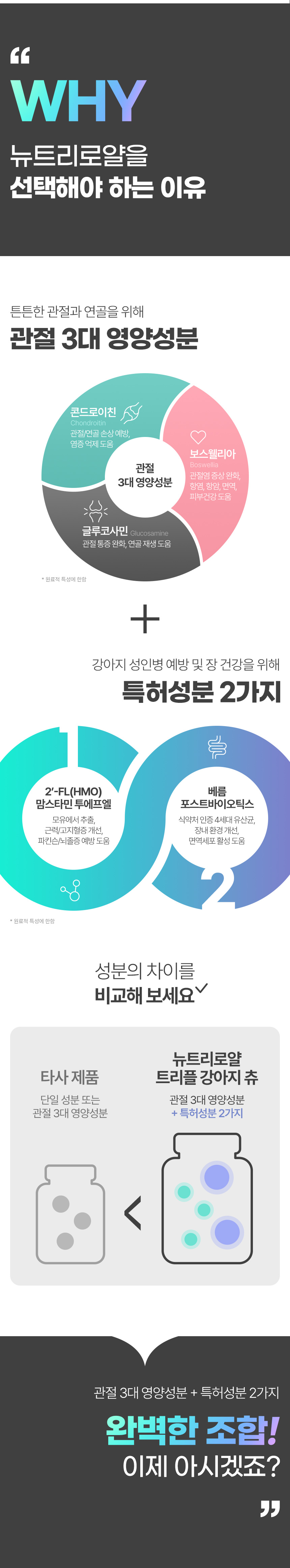 [체험단] [무료배송] 뉴트리로얄 독 콘드로이친 보스웰리아 뼈/관절&슬개골 60g 7번째