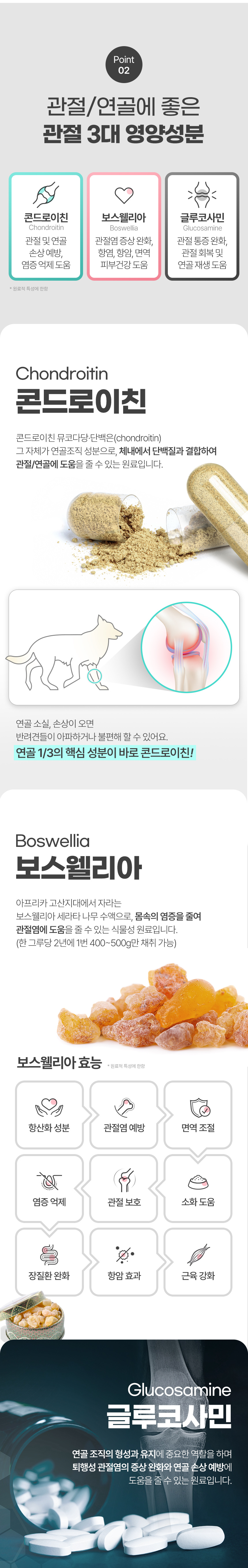 [체험단] [무료배송] 뉴트리로얄 독 콘드로이친 보스웰리아 뼈/관절&슬개골 60g 9번째