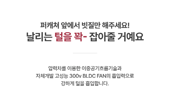 [NEW신상][무료배송] 앱스퍼 퍼캐쳐 털포집기 털흡입기 털청기 펫 공기청정기(H13) 적외선 관절케어 펫드라이기 AF-100 14번째