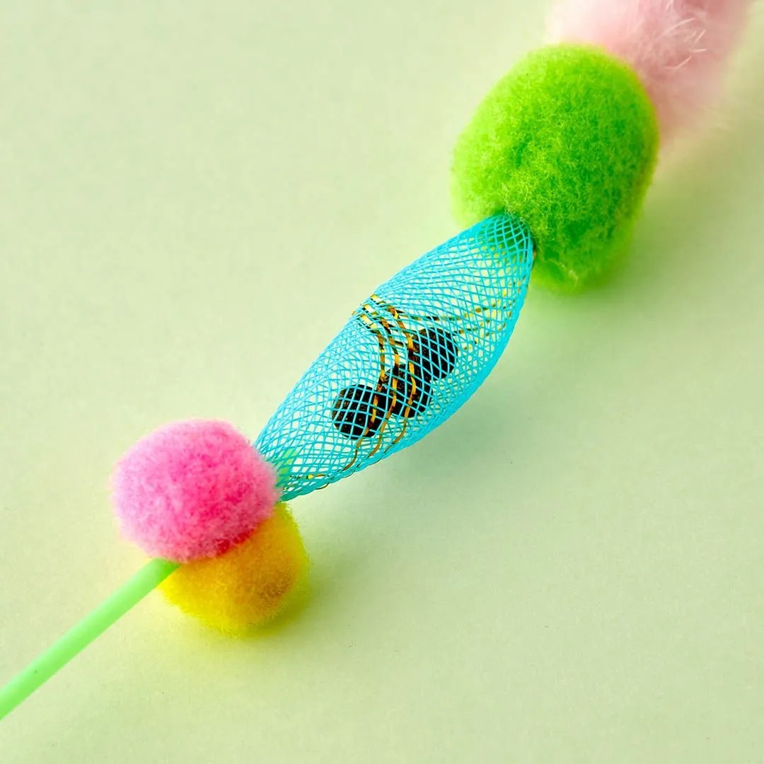 [랜덤발송] 힐링타임 캣닢밍크 폼폼스틱