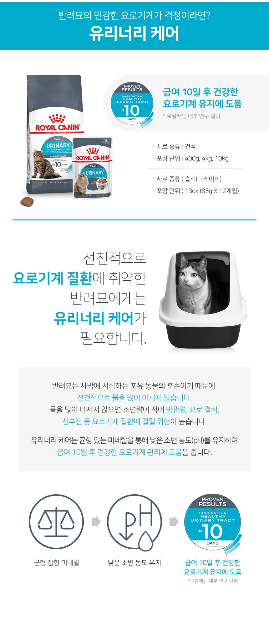 로얄캐닌 캣 유리너리 케어 요로계케어 모음 2번째