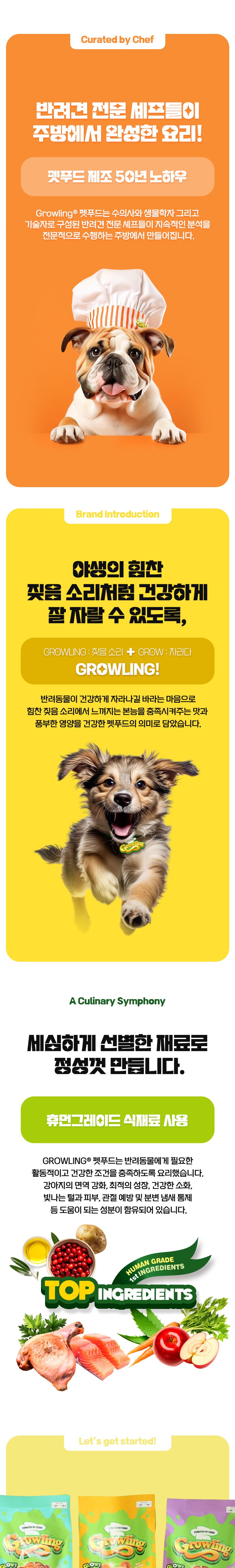 [유통기한임박, 25년3월8일] 그롤링 독 글로우 로우알러지 밀웜&치킨 4.8kg 14번째