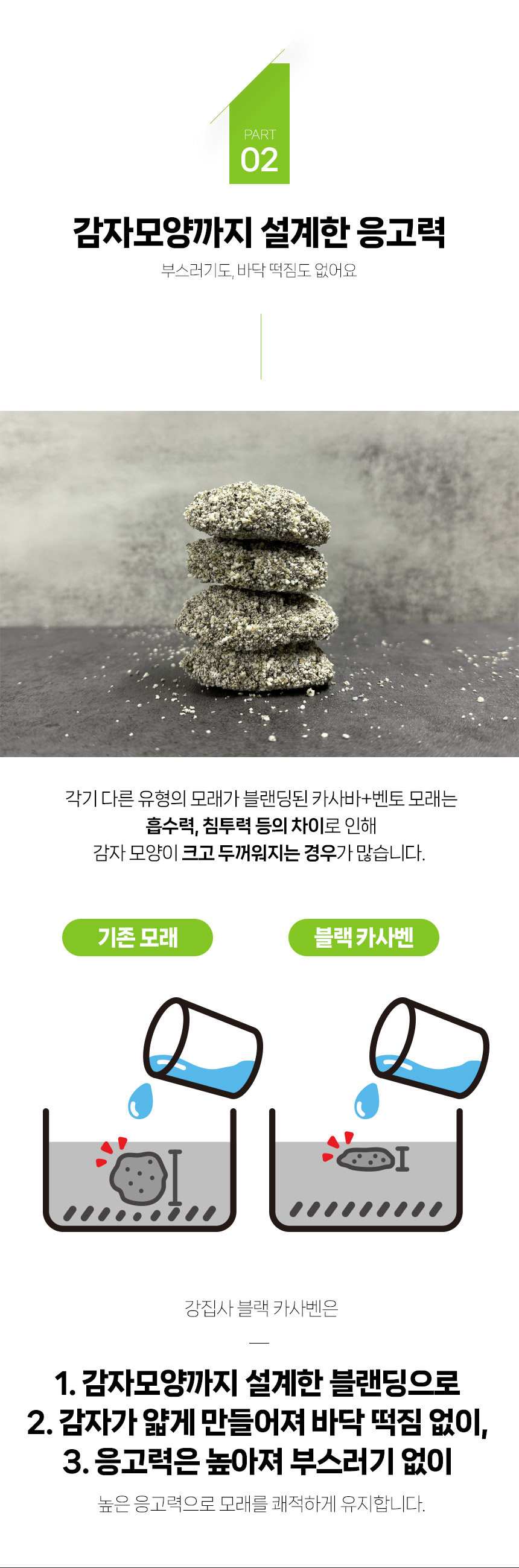 [무료배송][2개] 강집사 샌드 블랙 카사벤 7.7kg 5번째