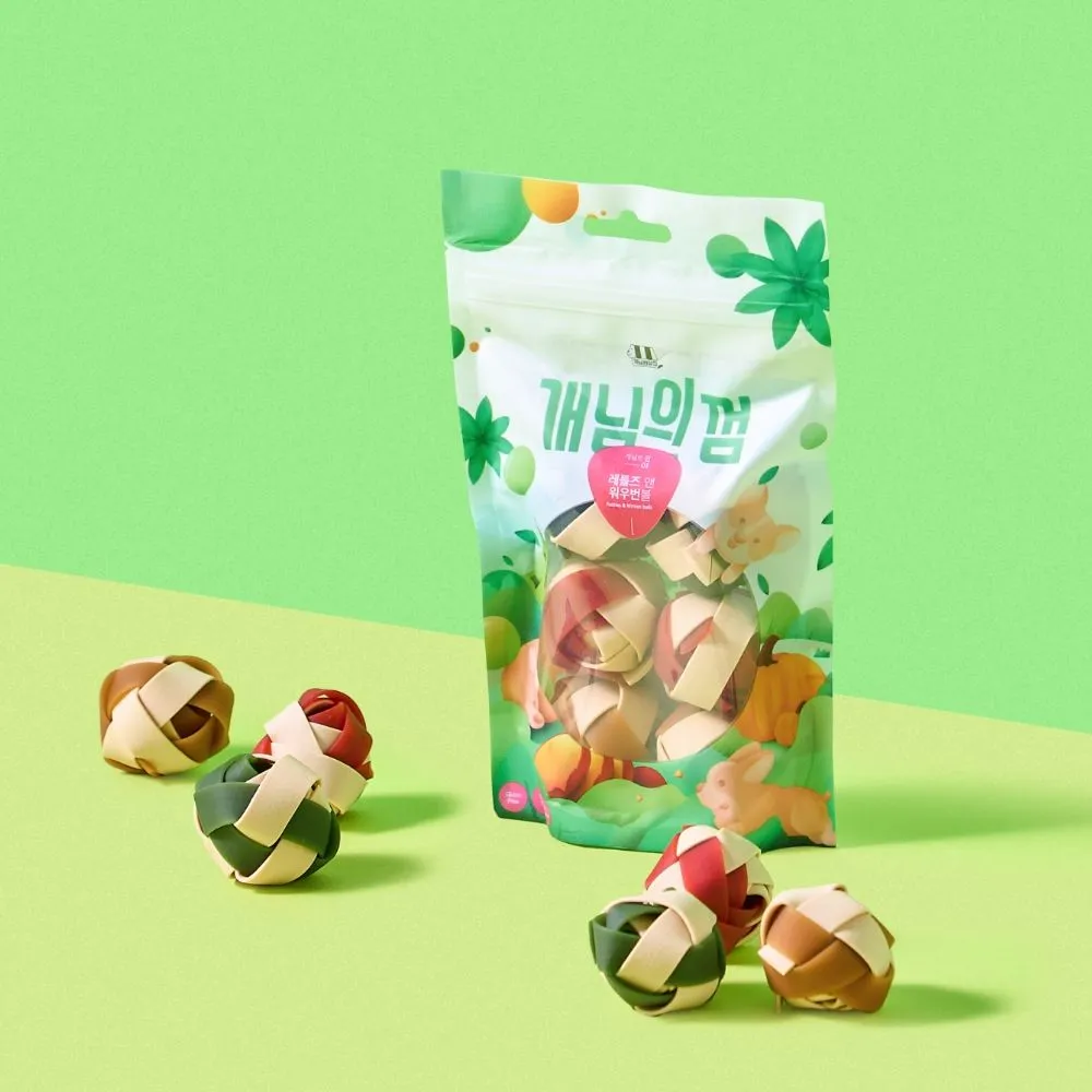 개님의 상점 개님의 껌 워우번볼 덴탈껌 6p
