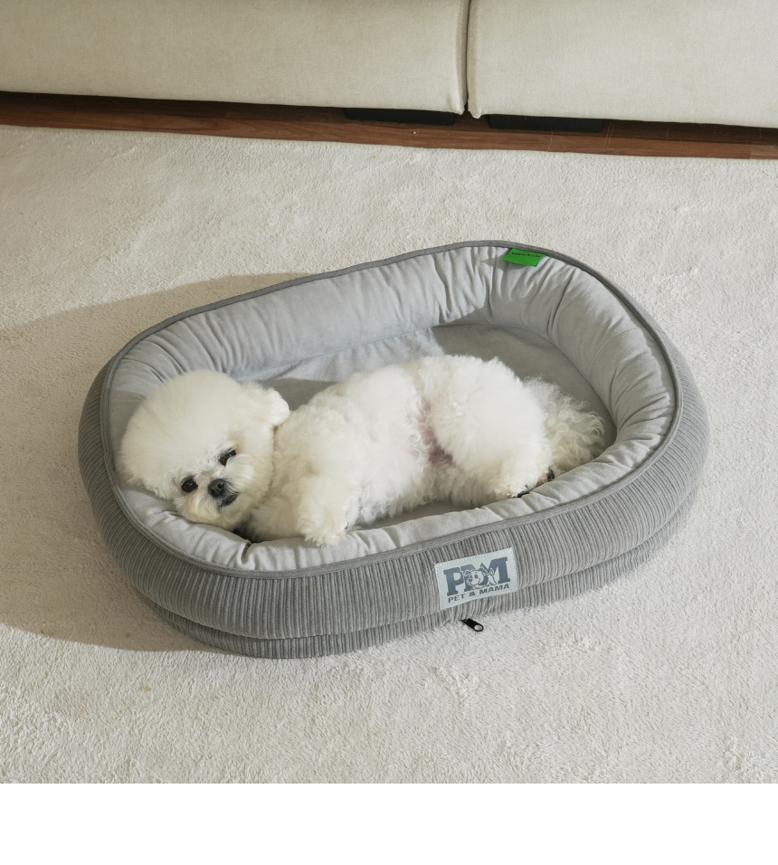 [NEW신상][무료배송] 펫앤마마 마약방석 3종 (그레이/그린/브라운) M~2XL 3번째