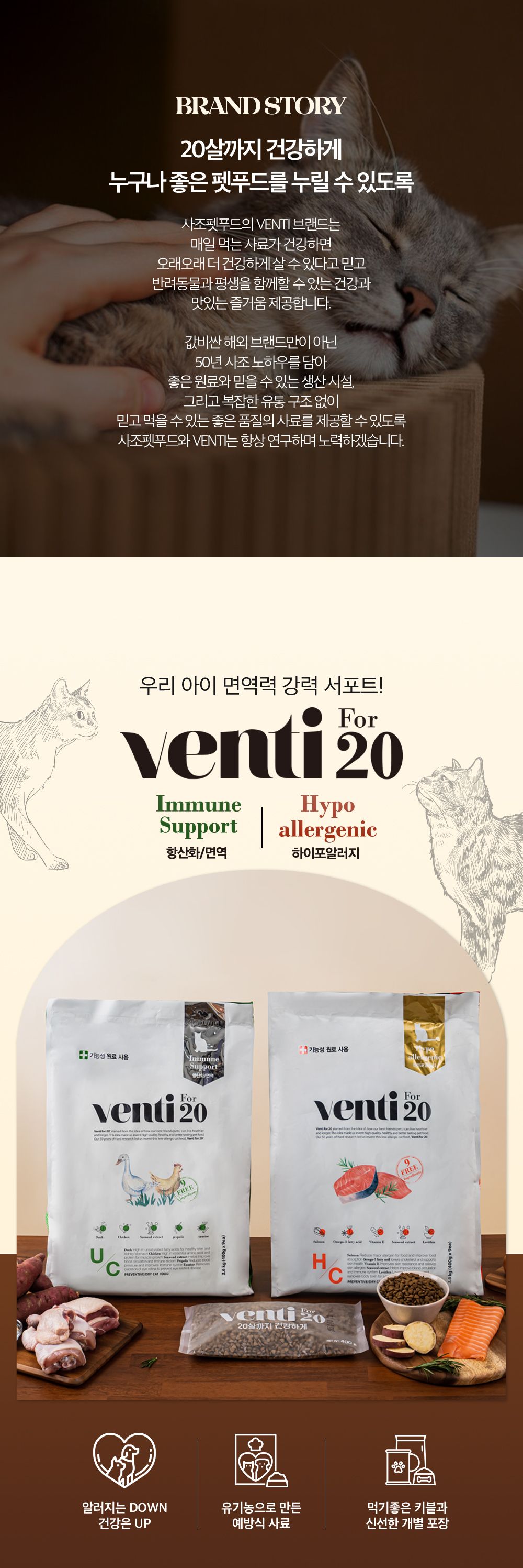 [창고대방출] 벤티 포 20 캣 하이포알러지 3.6kg  1번째