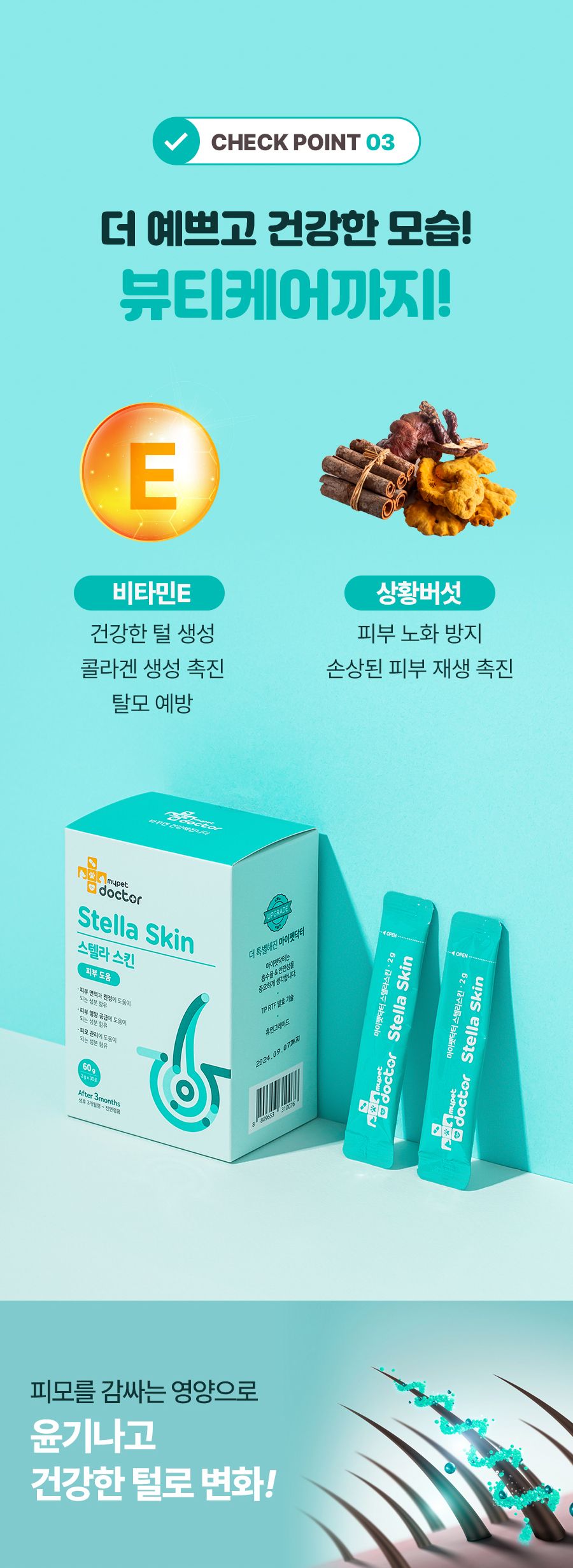 [무료배송] 마이펫닥터 독 스텔라스킨 60g 10번째