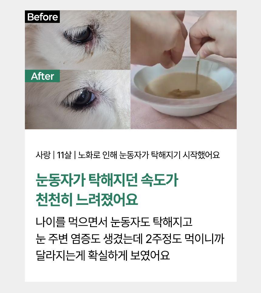 펫생각 데일리케얼 아이즈 PRO 눈 영양제 60캡슐 4번째