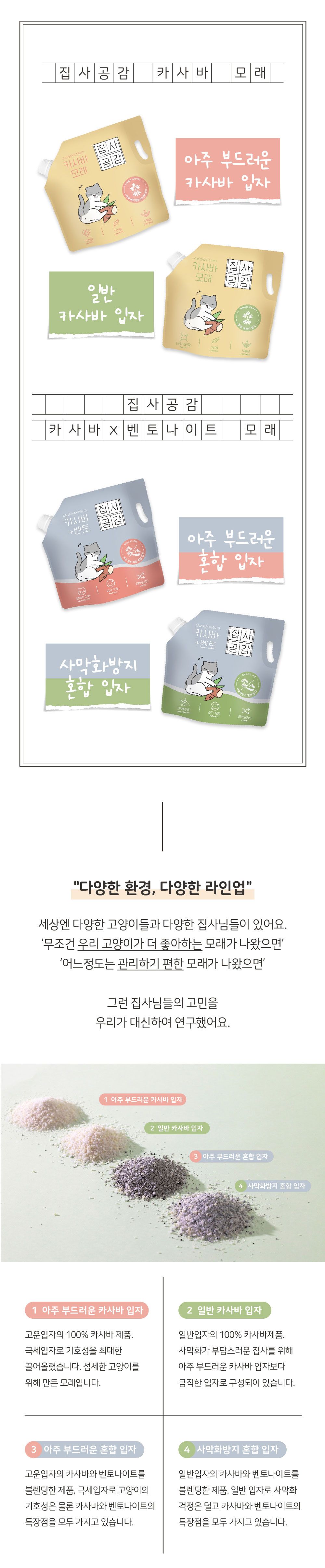 [심쿵펫페어]집사공감 아주 부드러운 혼합 입자 4.53L 8번째