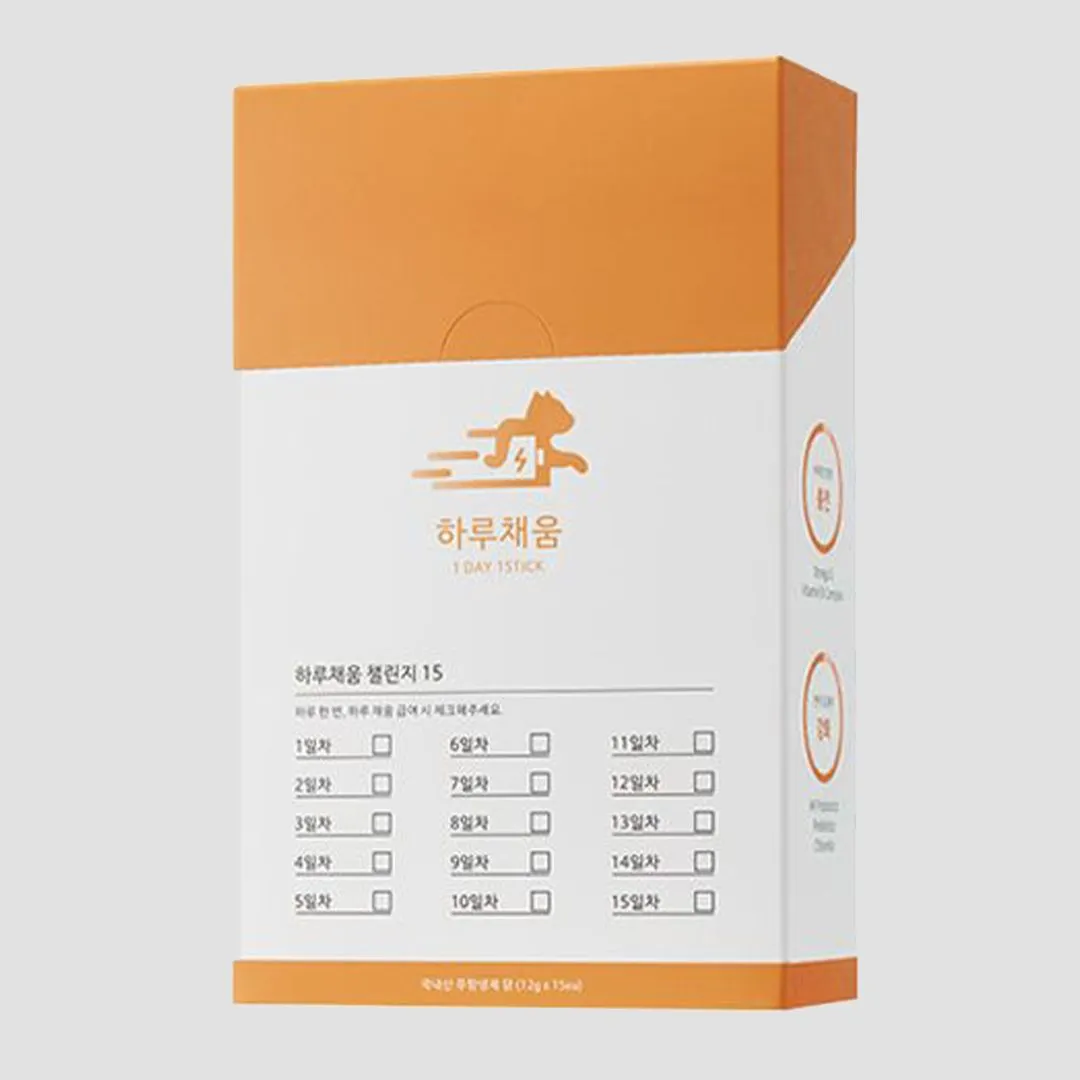 프로젝트21 캣 하루채움 무항생제 닭 12g*15p