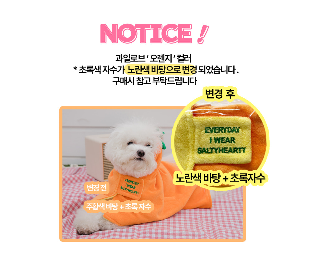 [무료배송] 솔티핫티 과일로브 2021 오렌지  1번째