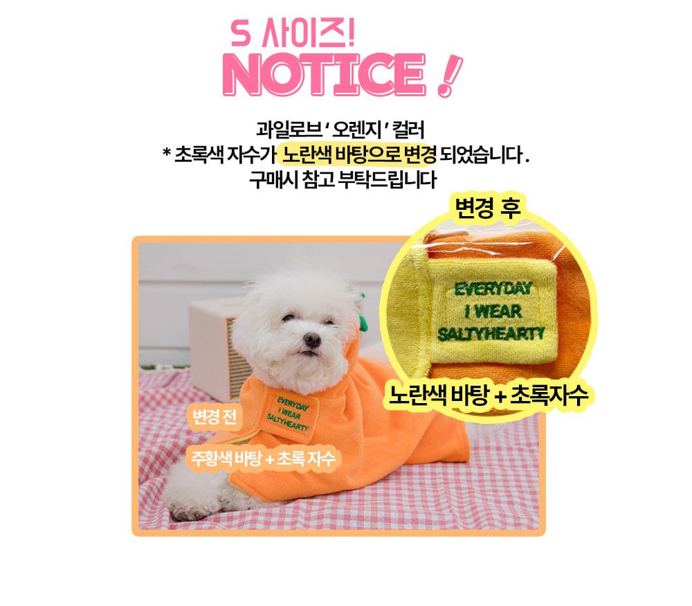 [무료배송] 솔티핫티 과일로브 2021 오렌지  1번째