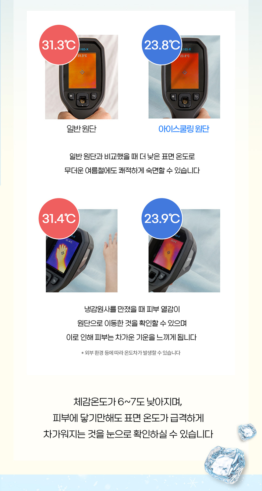 [NEW신상][무료배송] 체고케어 쿨젤리 냉감 이불 여름 털안붙는 양면 이불 8번째