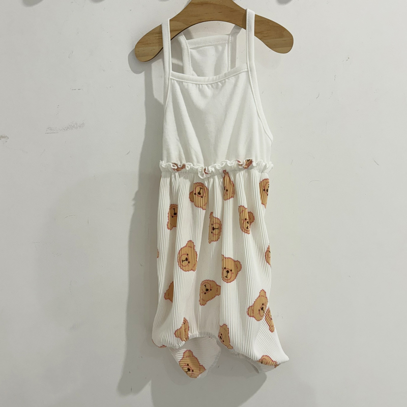 [무료배송] 해피댕댕 곰돌이플리츠올인원 S - 2XL 14번째