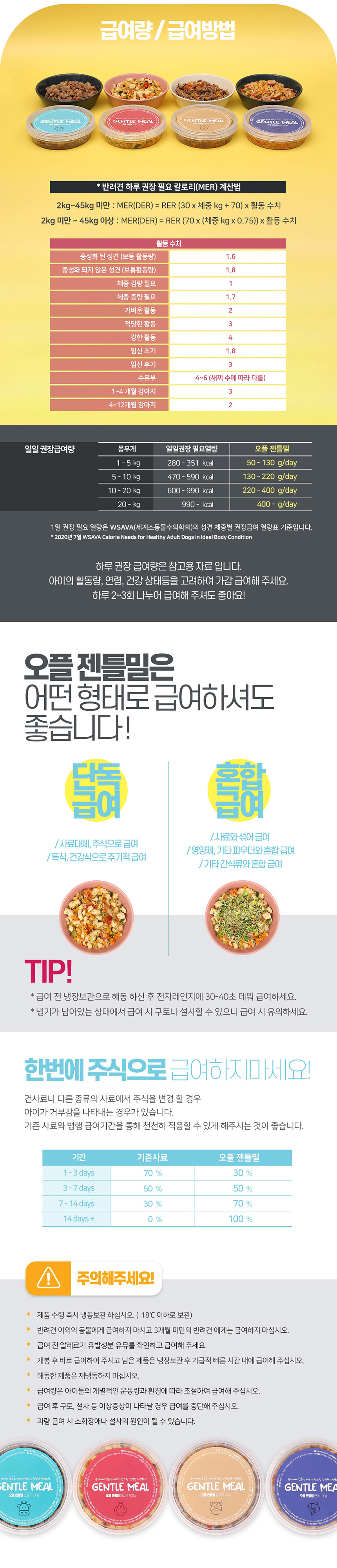 [무료배송] 오플 독 수제화식 젠틀밀 닭고기 100g 11번째