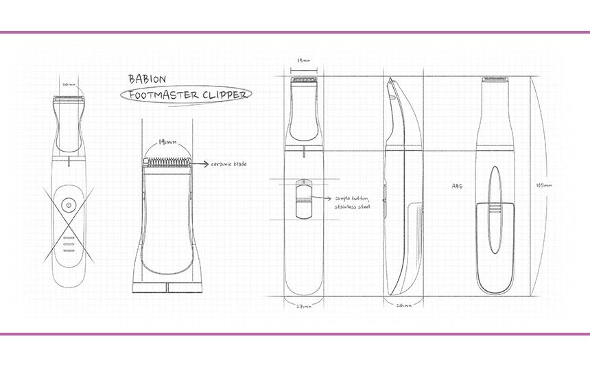 바비온 풋마스터 발바닥 이발기 BCG-13 6번째