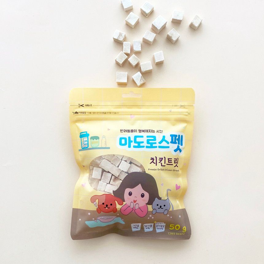 마도로스펫 치킨트릿 50g 2번째