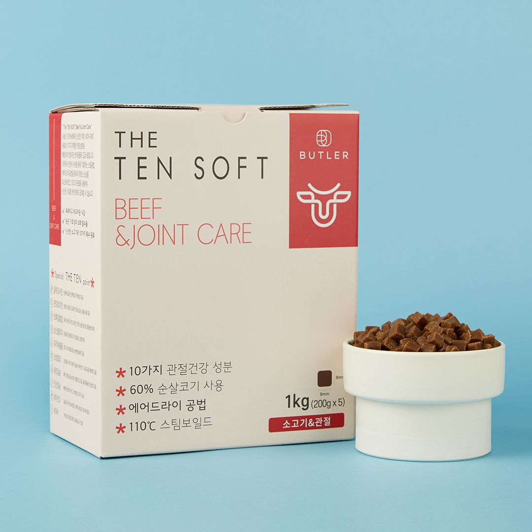 [사료샘플] 더텐 독 소프트 반건조 소고기&관절 30g 1번
