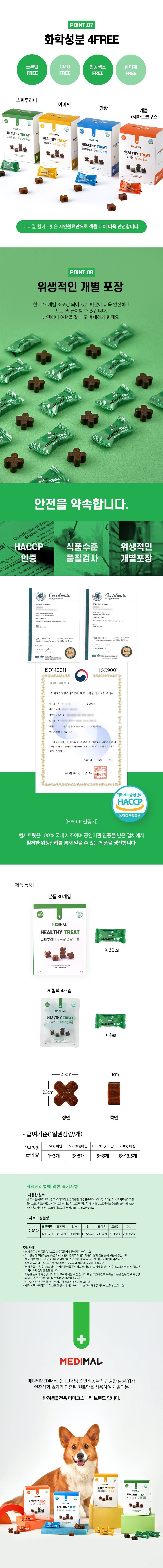 [창고대방출] [체험팩] 메디멀 헬씨트릿 스피루리나 20g  5번째