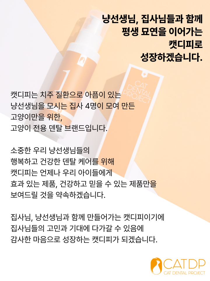 [NEW신상][무료배송] 캣디피 고양이 원미닛 치약 덴탈 효소 펌핑형 80번째