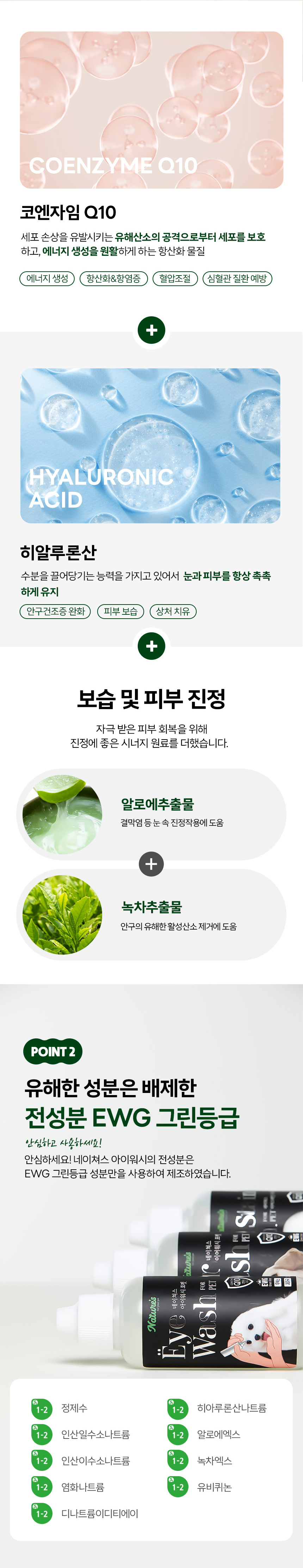 [NEW신상][무료배송] 네이처스 아이워시 포 펫 눈세정제 120ml 3번째