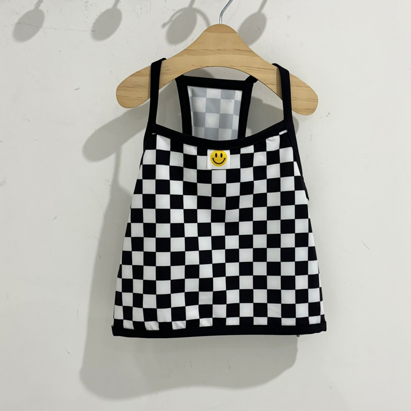 [무료배송] 해피댕댕 스마일체커크롭나시 S - 2XL 19번째