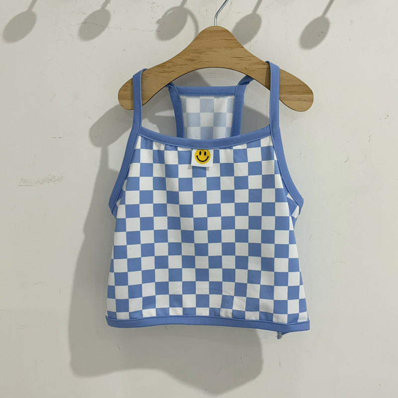 [무료배송] 해피댕댕 스마일체커크롭나시 S - 2XL 18번째
