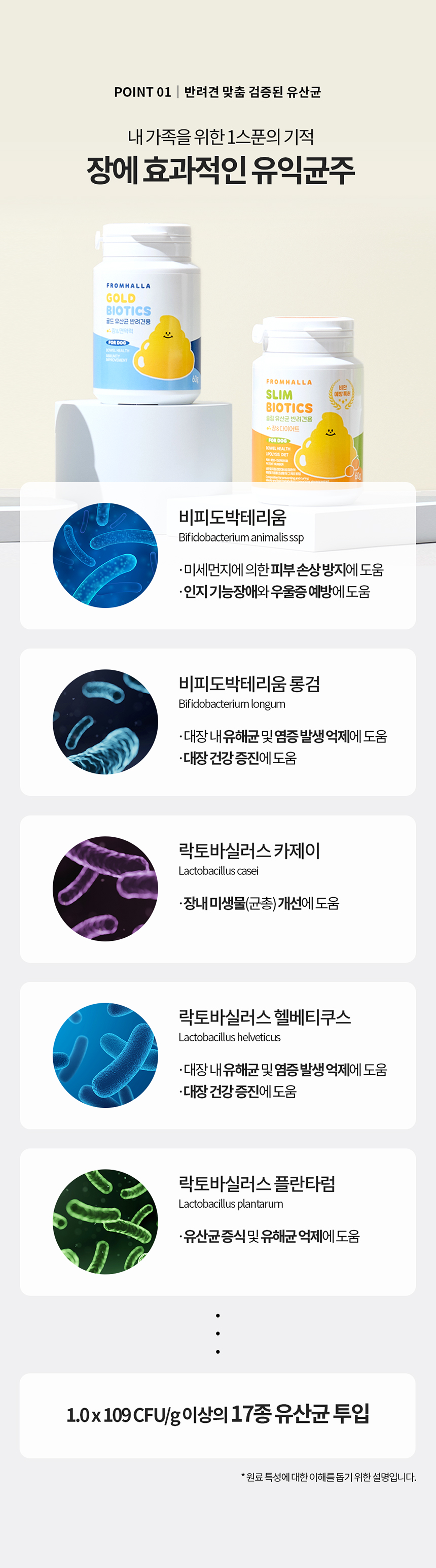 프롬한라 독 골드&슬림 유산균 60g 9번째
