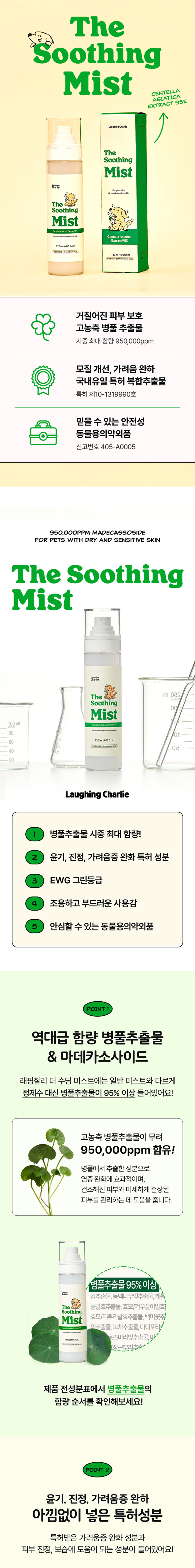 [NEW신상][무료배송] 래핑찰리 더 수딩 미스트 120ml 2번째