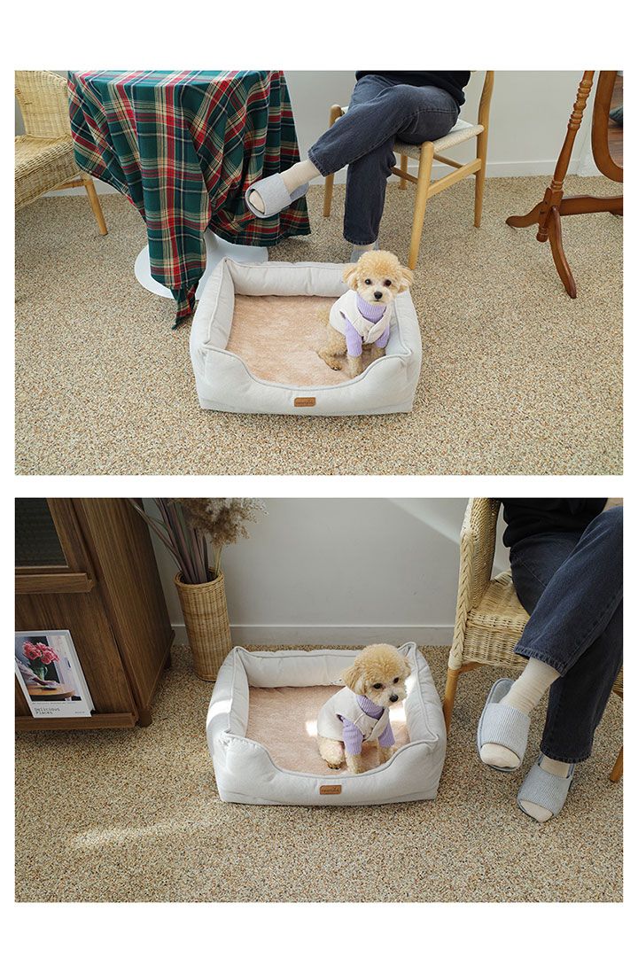[무료배송] 스윗픽 에그폼 방석 쿠션 브라운코코/화이트샌드 3번째