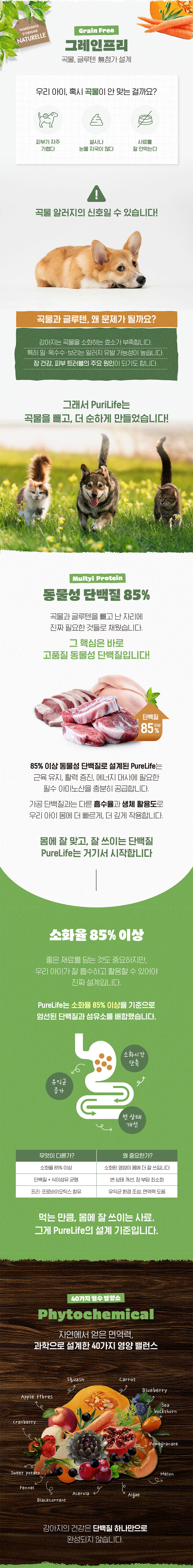 [NEW신상][무료배송] 프로뉴트리션 퓨어라이프 독 그레인프리 시니어7+ 2kg 3번째