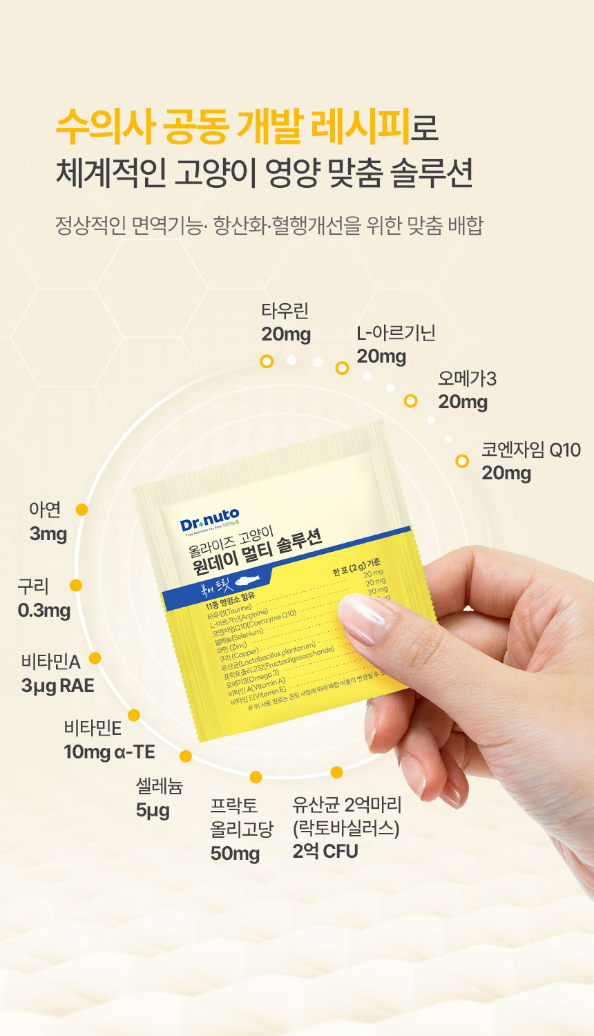 [NEW신상][무료배송] 닥터뉴토 캣 올라이즈 원데이 멀티 솔루션 트릿 북어 60g 4번째
