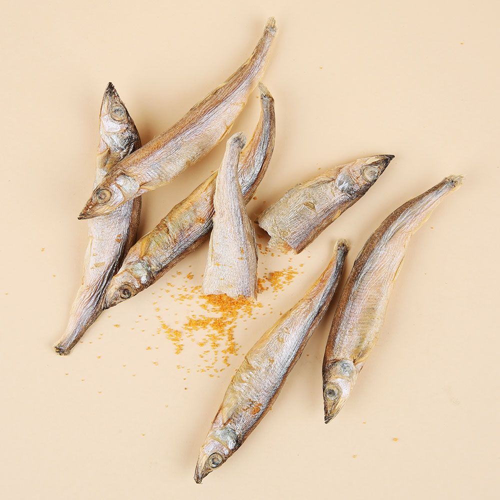 알로 가득찬 동결건조 간식촉촉트릿 열빙어 65g 1번