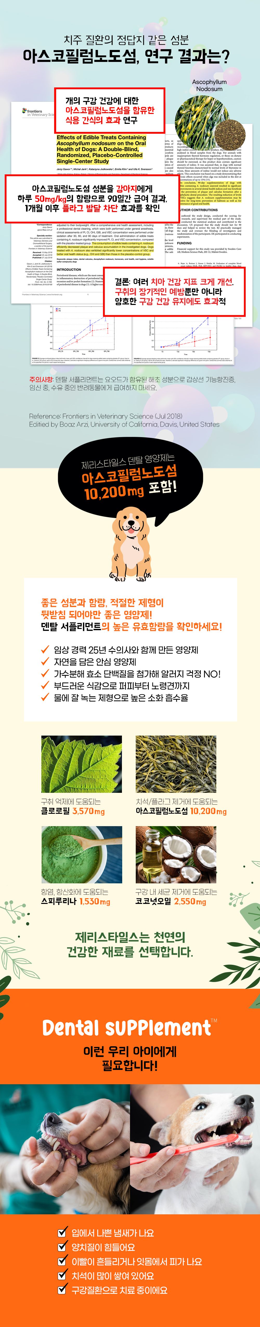 제리스타일스 독 구강 영양제 153g 8번째