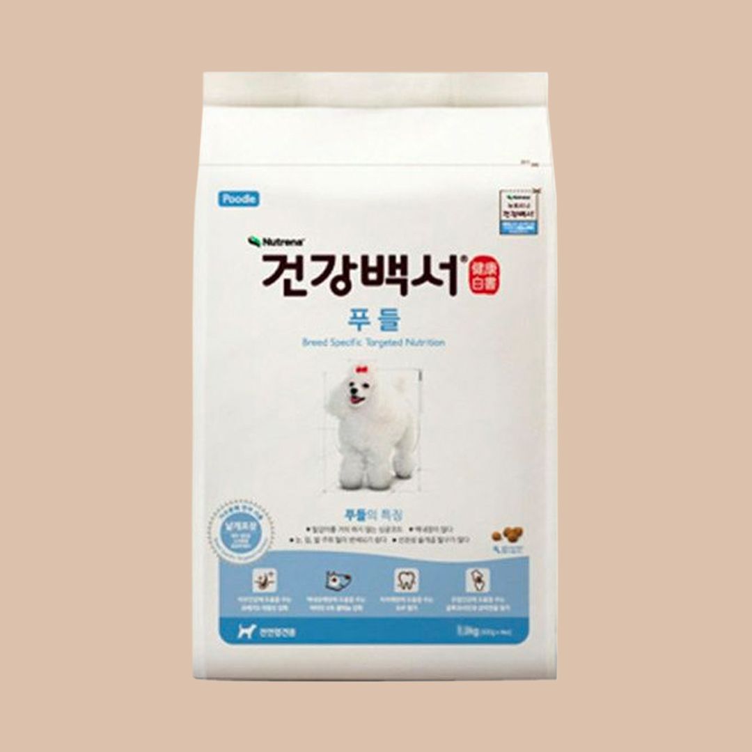 뉴트리나 독 건강백서 건강한 푸들 제품