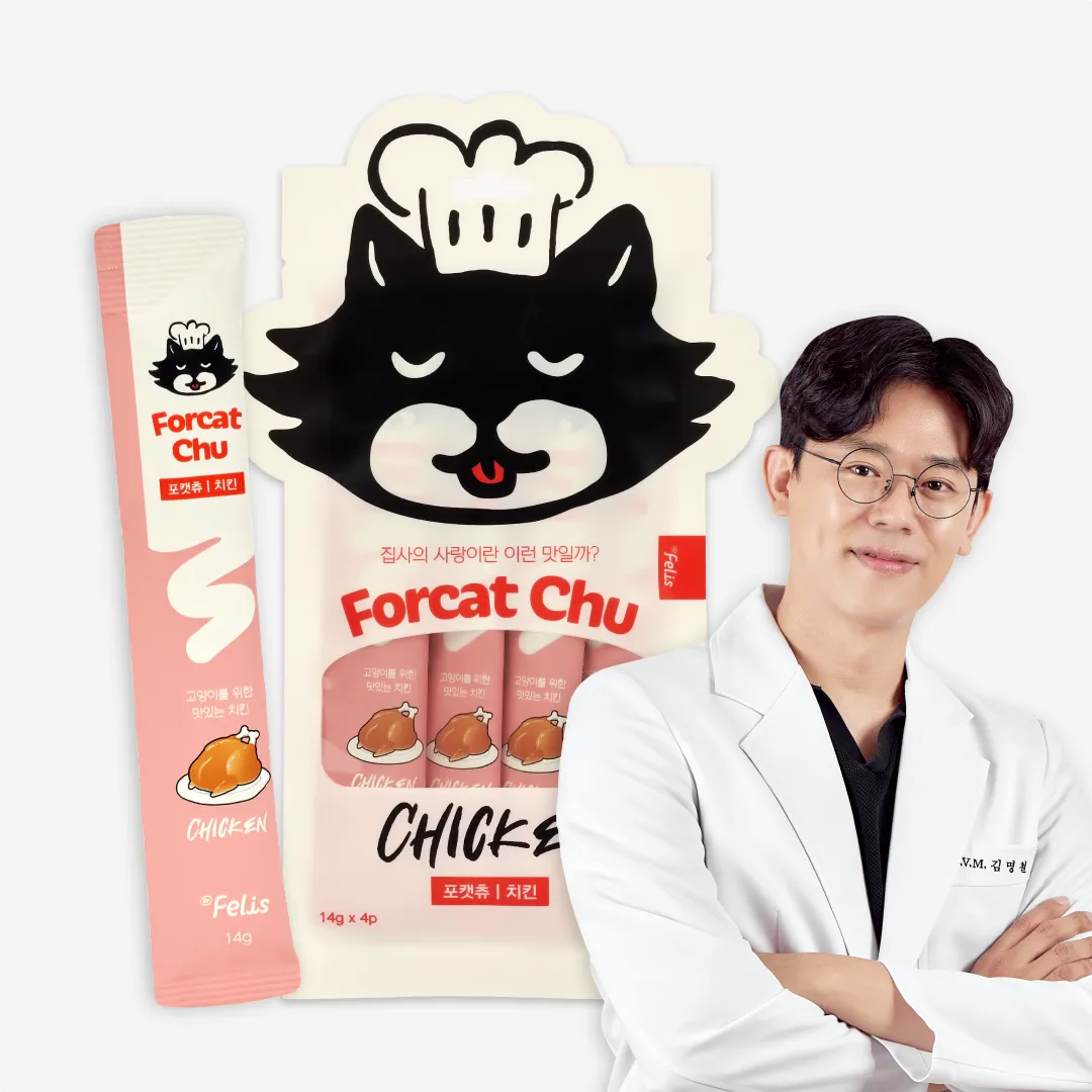 닥터펠리스 캣 포캣츄 닭가슴살 14g*4p