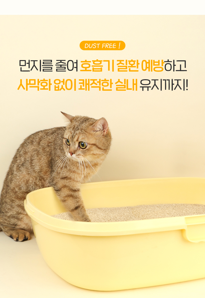 [NEW신상][무료배송] 펫토리아 한삽뚝딱 고양이 천연 두부 모래 가는입자 8L 3종 (녹차/오리지널/바닐라) 11번째