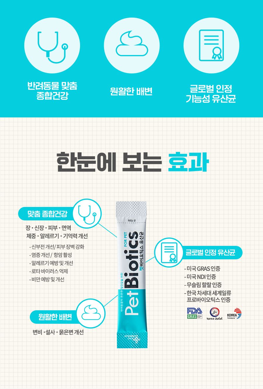 마이펫닥터 독 바이오틱스 60g 5번째