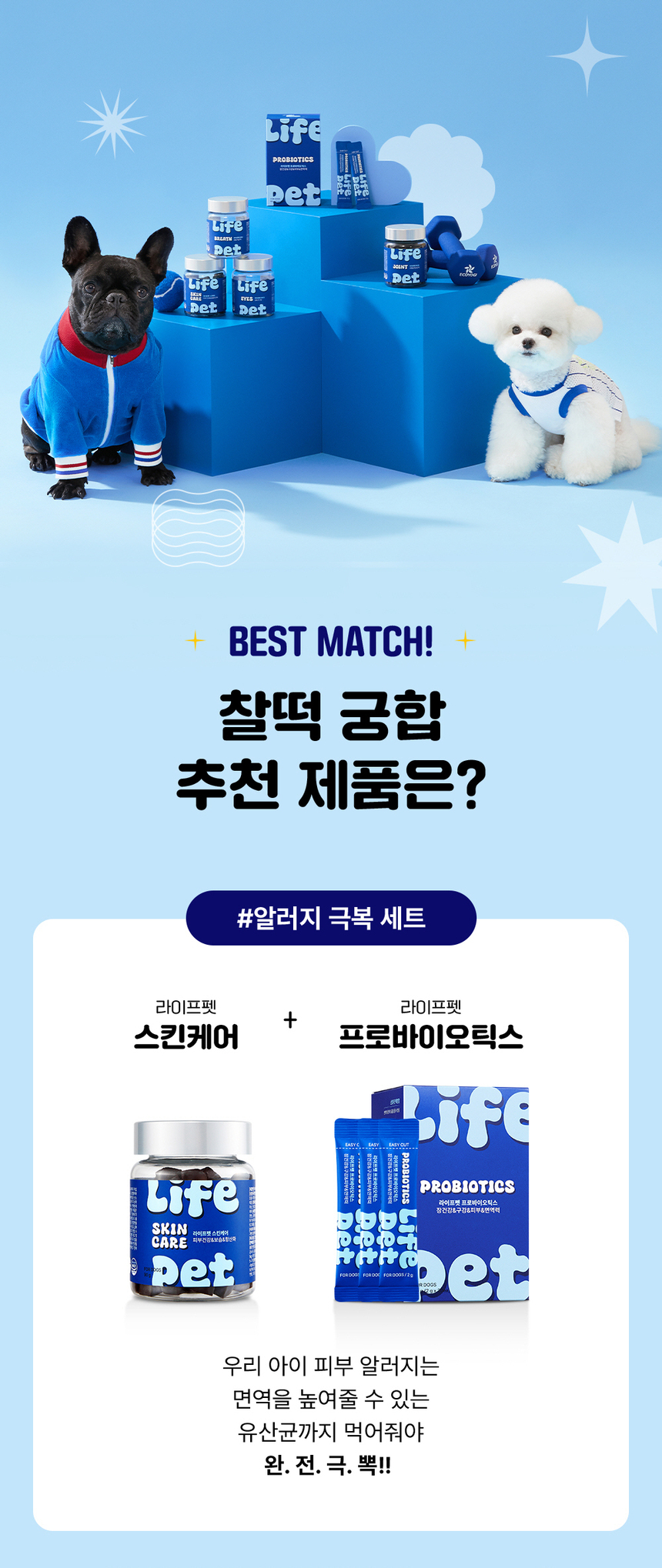 [무료배송] 라이프펫 강아지 피부영양제 스킨케어 90g 33번째