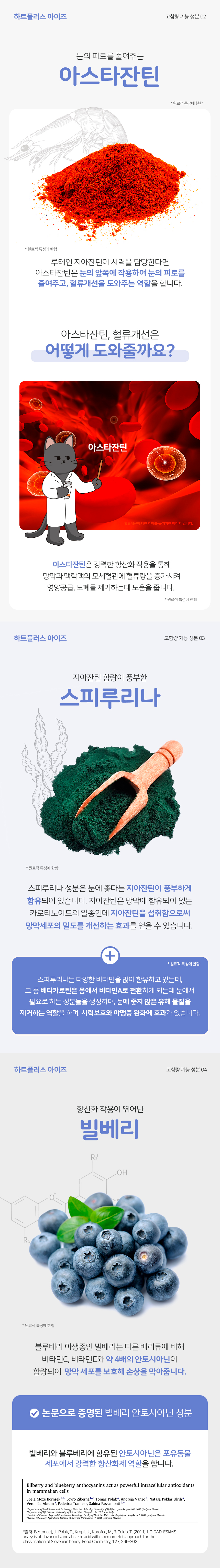 [무료배송] 리스펫 독 하트플러스 아이즈 160g 4번째