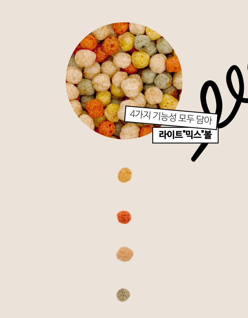 [무료배송] 옵티펫 라이트믹스볼 저칼로리 종합영양 간식40g 11번째