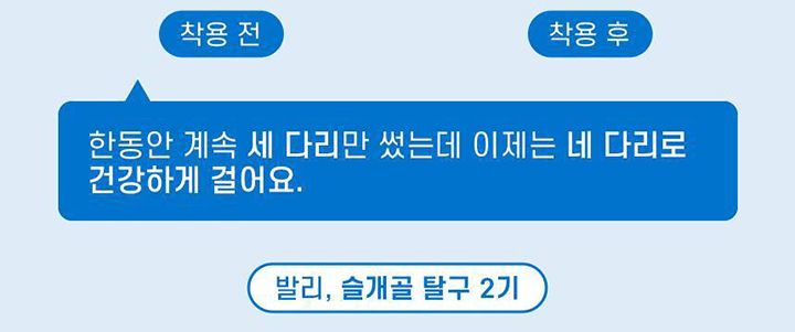 [무료배송] 꼬잇 독 슬개골 케어단자 1세트 (밴드 미포함)  6번째